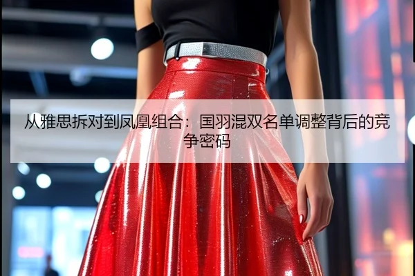 从雅思拆对到凤凰组合：国羽混双名单调整背后的竞争密码